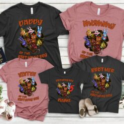 Personalized Name Age Five Nights At Freddy's Birthday Shirt Gift 1