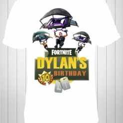Personalized Name Age Fortnite Birthday Shirt Funny Gift