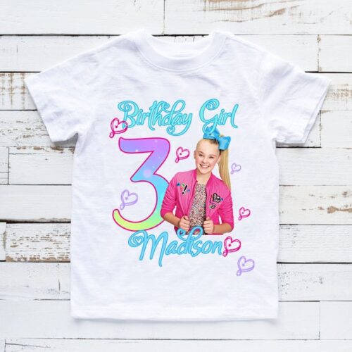 Personalized Name Age Jojo Birthday Shirt Cute