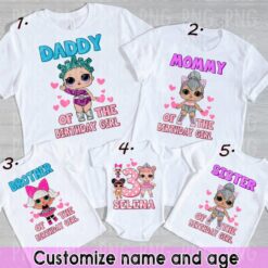 Personalized Name Age Lol Birthday Shirt Funny Gifts