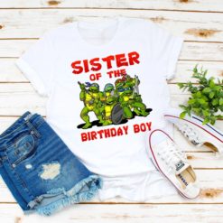 Personalized Name Age Ninja Turtle Birthday Shirt Gift Cute 2