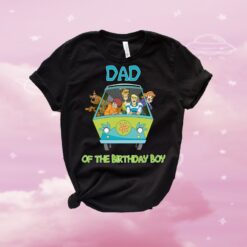 Personalized Name Age Scooby Doo Birthday Shirt Cool 2