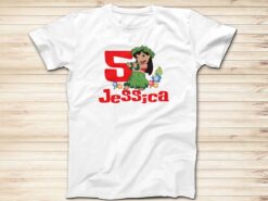 Personalized Name Age Stitch Birthday Shirt Cute Gift 1