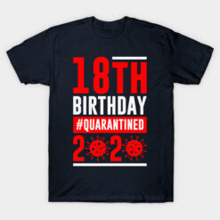 Personalized Name Age 18th Birthday Shirt Onesis Kid Youth V-neck Unisex